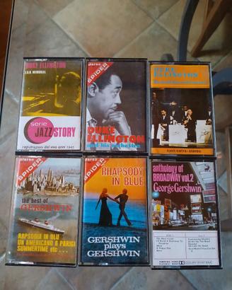 Duke Ellington  e Gershwin. N.6 musicassette