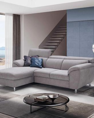 Divano letto con chaise longue dx o sx