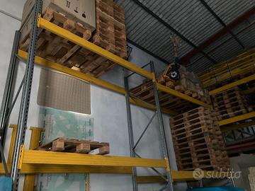 Scaffalatura Porta Pallet in Materiale Zincato