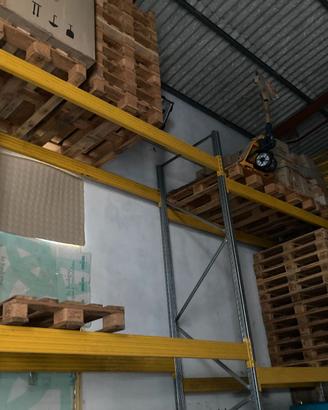 Scaffalatura Porta Pallet in Materiale Zincato