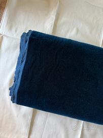 Velluto Gervasoni blu notte 6.40m x 135cm - nuovo
