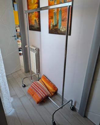 Appendiabiti 110-140 cm cromato