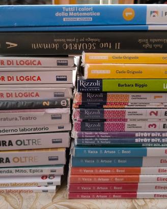 libri scuola media e secondaria 