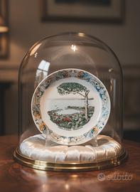 Piatto in ceramica souvenir Ischia