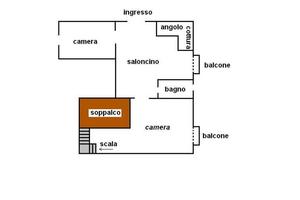 Centro storico ampia stanza