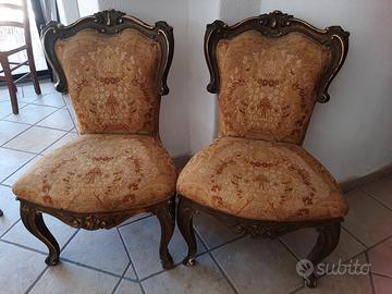 2 poltroncine vntage