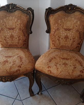 2 poltroncine vntage