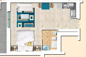 MONOLOCALE CON SPESE COND. COMPRESE - Vigevano