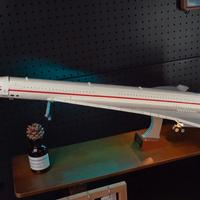 Lego Concorde 105 cm + kit luci a led