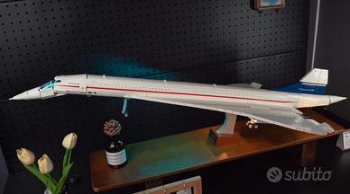 Lego Concorde 105 cm + kit luci a led
