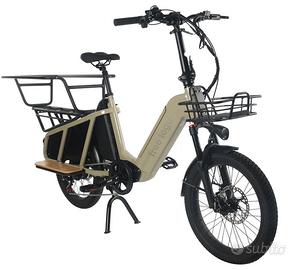 Bici elettrica Super bike per 2 bambini 