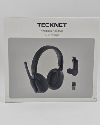 Cuffie Tecknet Wireless - Modello TK-HS023 - Nuove