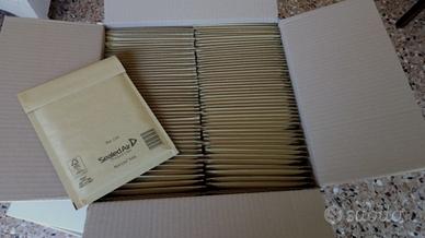 100 Buste Imbottite Mail Lite Gold cm 15 x 21