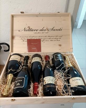 Cassetta di vini
