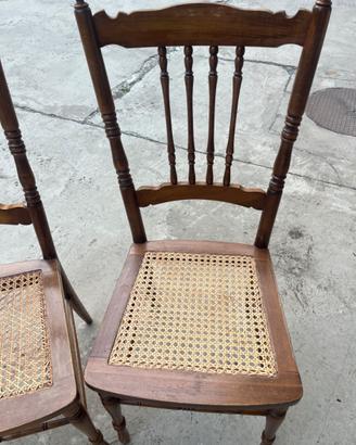 Sedie rattan