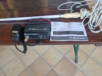 radio ricetrasmittente con antenna idonea per imba