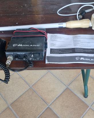 radio ricetrasmittente con antenna idonea per imba