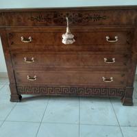 cassettiera e comodino antiquariato vintage