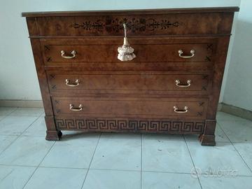 cassettiera e comodino antiquariato vintage