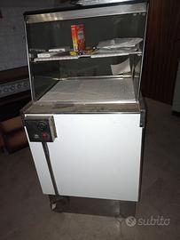 Vetrina riscaldabile a bagnomaria