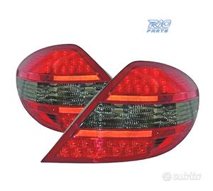 FANALI MERCEDES SLK R171 04-11 LED ROSSO AFFUMICAT