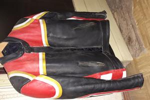 Giacca per moto in vera pelle