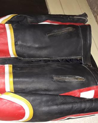 Giacca per moto in vera pelle