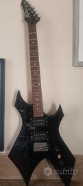Chitarra Bc Rich Warlock con amplificatore