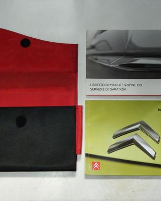 Manuale uso Citroen C1 con manutenzione e custodia