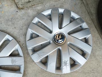 4 Cerchi 15" WW + copricerchi originali 