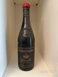 Vino Barolo Giordano DOCG 1987
