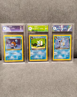 Pokémon team Rocket prima edizione dark blastoise 