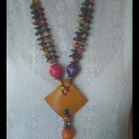 Collana donna multicolore 