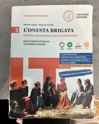 libro scolastico Letteratura italiana Vol. 3 
