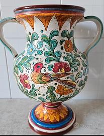 Vaso decorativo "Vintage" Deruta anni 70