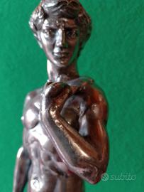 statua di David di Michelangelo lastronato vintage