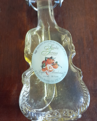 Mignon bottiglia Santa Teresa liquore mandarino