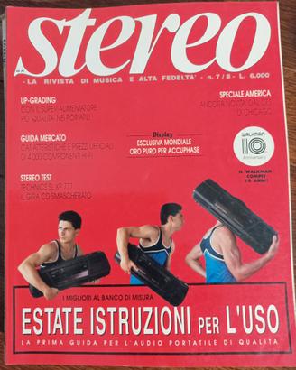 rivista HIFI STEREO n° 7/8 luglio agosto 1989