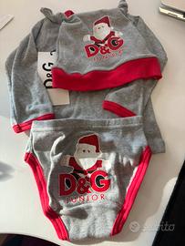 D&G junior Natale neonato 6/9 mesi
