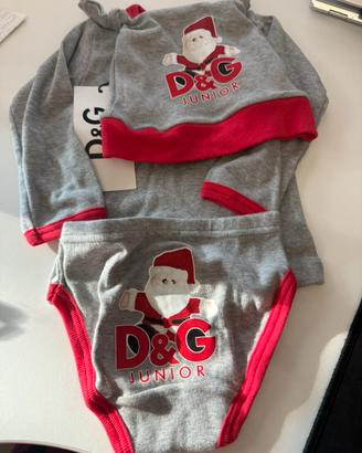 D&G junior Natale neonato 6/9 mesi