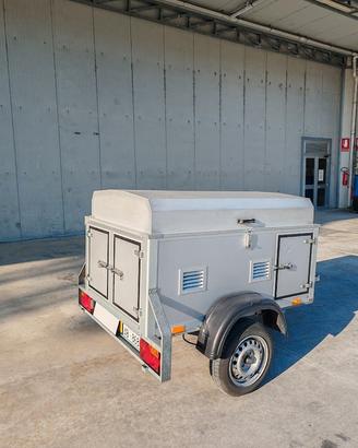 carrello trasporto cani