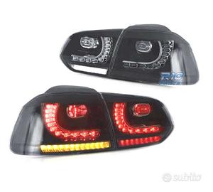 FANALI VOLKSWAGEN VW GOLF 6 FULL LED DINAMICI FUMÉ