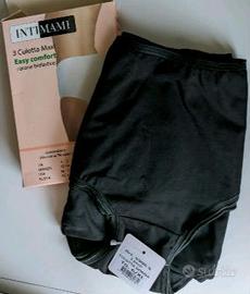 set 3 culotta mutande 6/XL bielastiche Intimami