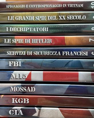 Lotto 10 DVD History Channel spionaggio sigillati