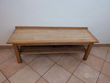 Panca in legno massello Ikea  136 cm