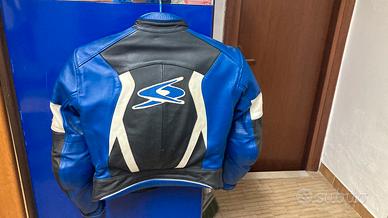 Giubitto in pelle da moto donna