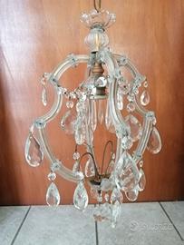 Lampadario Stile Maria Teresa  anni 50 60