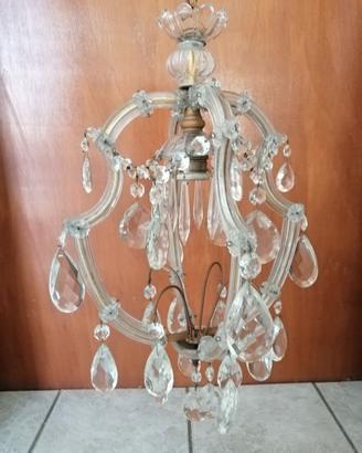 Lampadario Stile Maria Teresa  anni 50 60