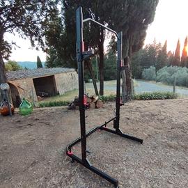 Rack DOMYOS 500 squat, trazioni ecc