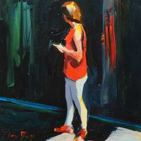 "Olio su faesite"di: Jurij Frey - Wartende